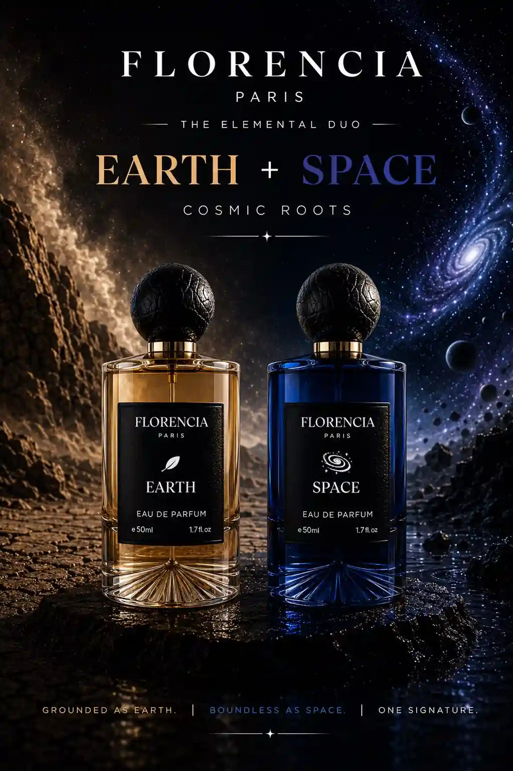 Florencia Cosmic Roots — Earth + Space